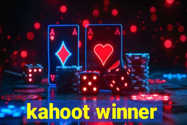 kahoot winner